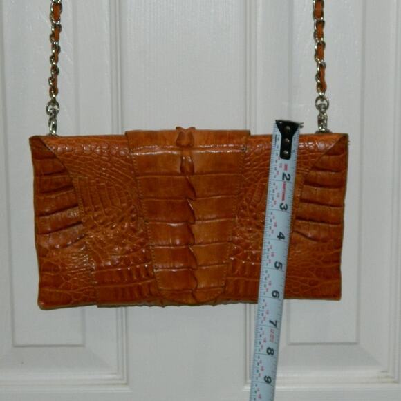 Original crocodile skin Handbag Vintage Purse - Picture 5 of 9